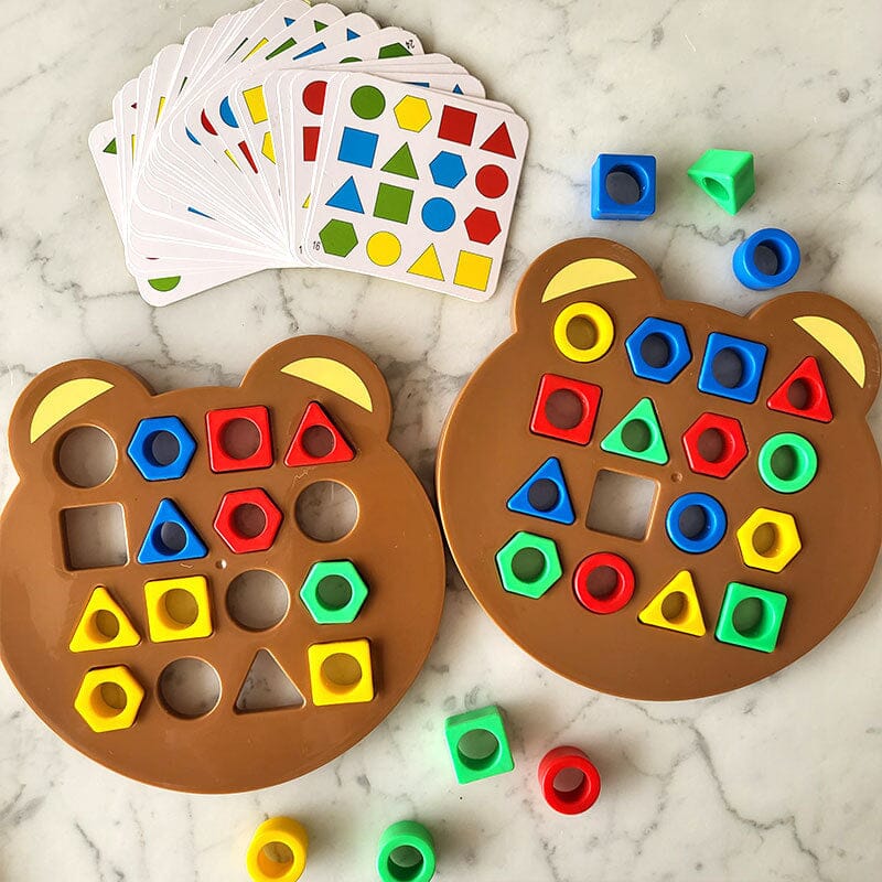 Colorful Geometric Shape Matching Game