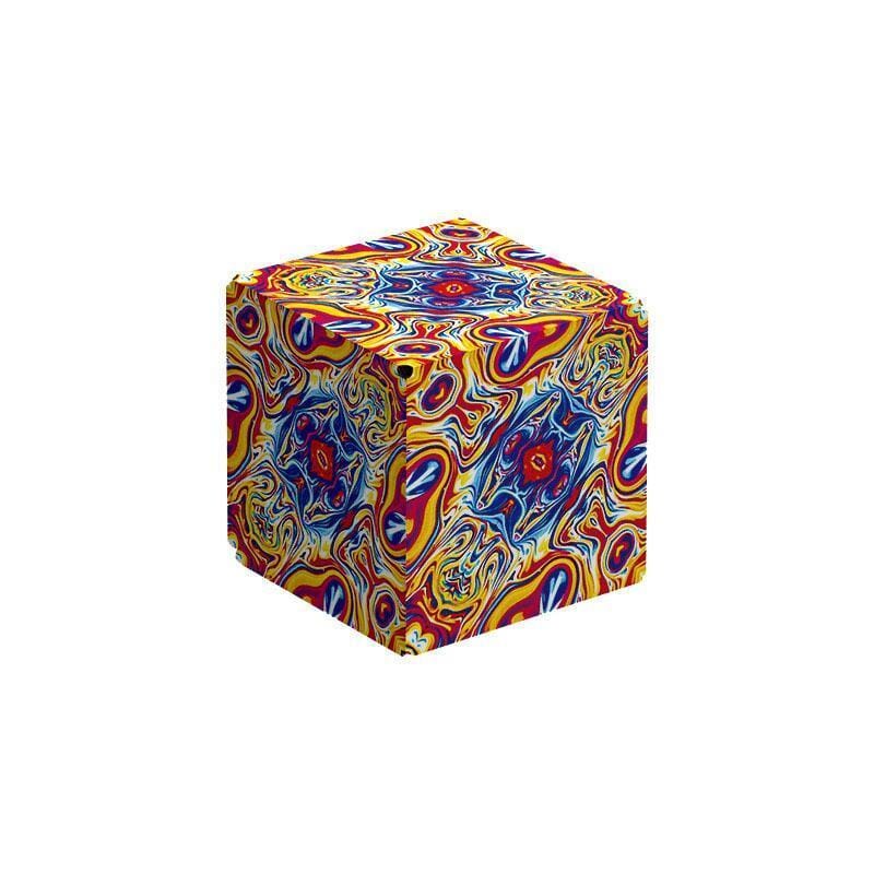 3D Changeable Geometric Magnetic Magic Cube, Hand Flip Variety Puzzle Cube Fidget Toy