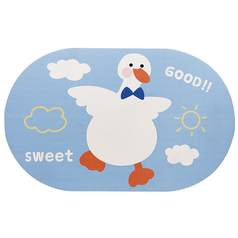 Cute Cartoon Bathroom Super Absorbent Quick Dry Mat