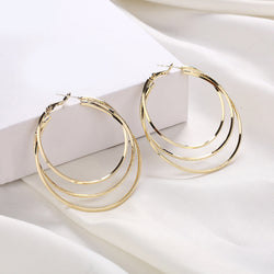 Multi-layer Hoop Earrings Hoop Earrings