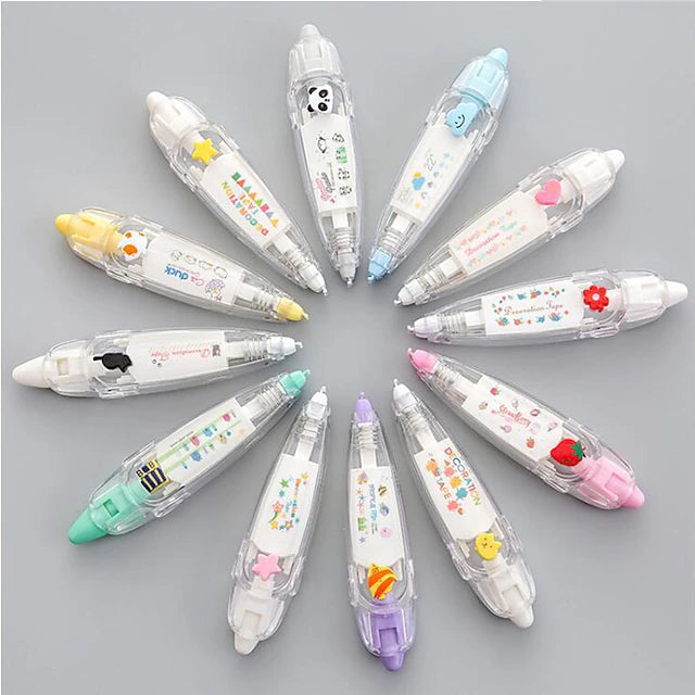 Novelty Cute Cartoon DIY Correction Tape Pen