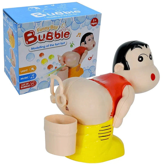 Funny Toy Gift Fart Bubble Blower