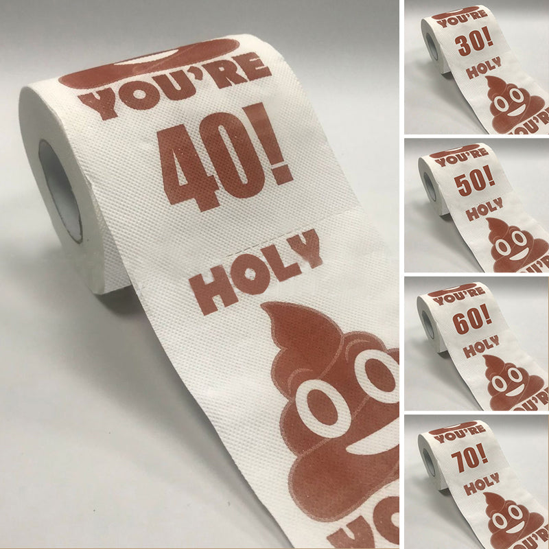 🧻Prank Poop Printed Toilet Paper