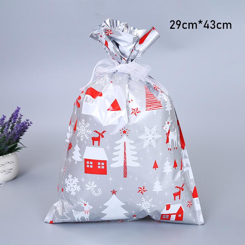 Christmas Reusable Gift Drawstring Bags