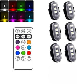 8 Colors Wireless Led Lights with Remote