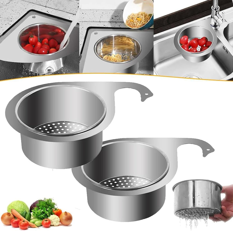 Stainless Steel Swan Sink Strainer Basket