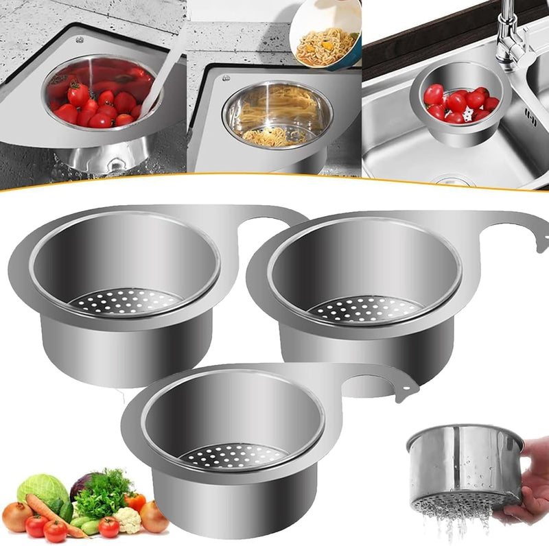 Stainless Steel Swan Sink Strainer Basket