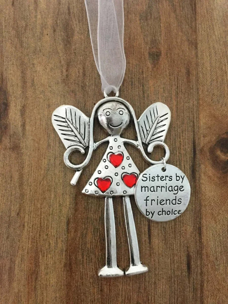 Angel Ornament Christmas Gift - Funny Friendship Gift