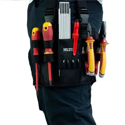 Multiple Pockets Toolkit Vertical Storage Belt Bag