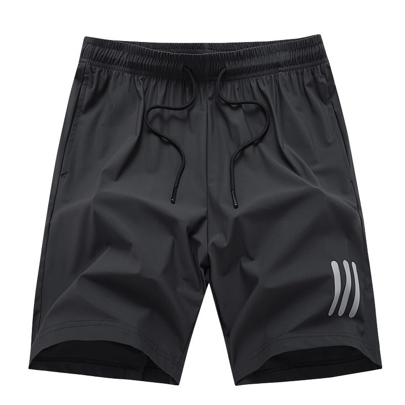 Men's Summer Sports Stretch Ice Silk Shorts