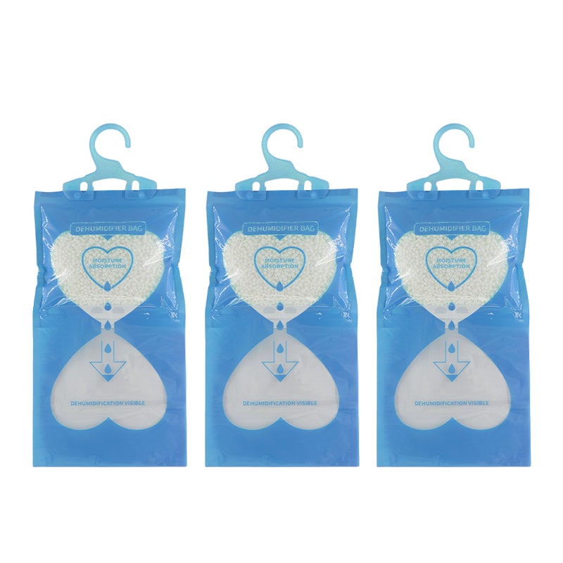 Hanging Interior Wardrobe Dehumidifier, Hanging Moisture Absorber Bags