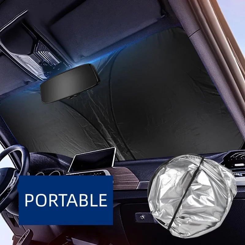 Foldable Car Windshield Sunshade, Reflector Sun Shade