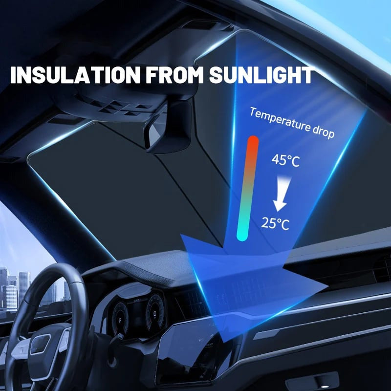 Foldable Car Windshield Sunshade, Reflector Sun Shade