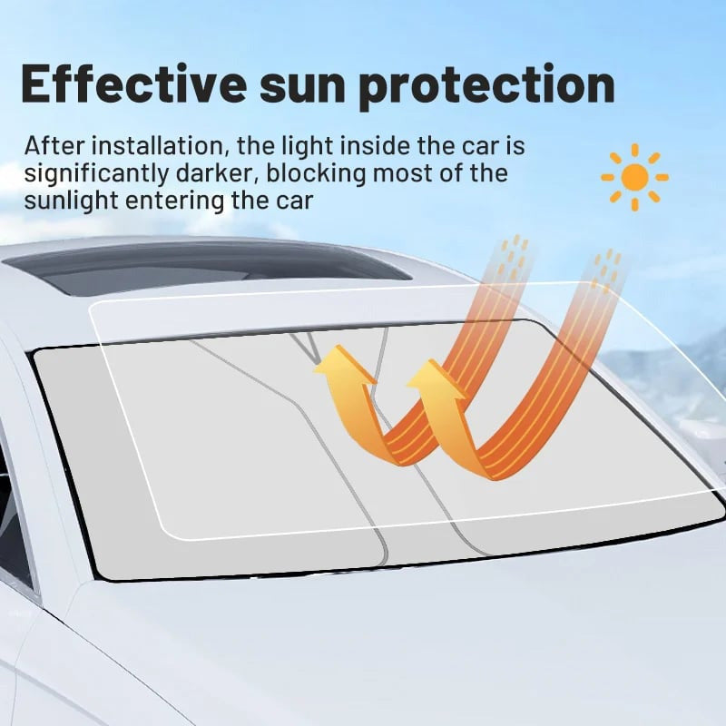 Foldable Car Windshield Sunshade, Reflector Sun Shade