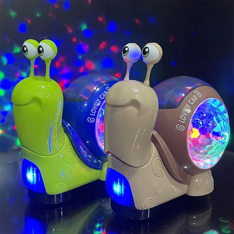 Luminous Musical Interactive Crawling Snail Toy