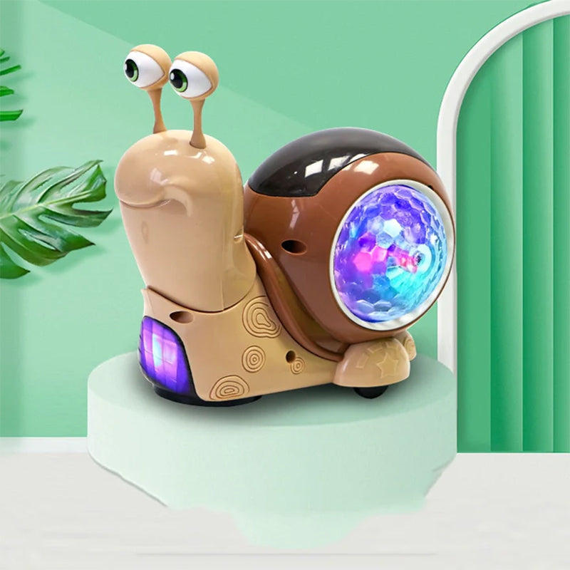 Luminous Musical Interactive Crawling Snail Toy