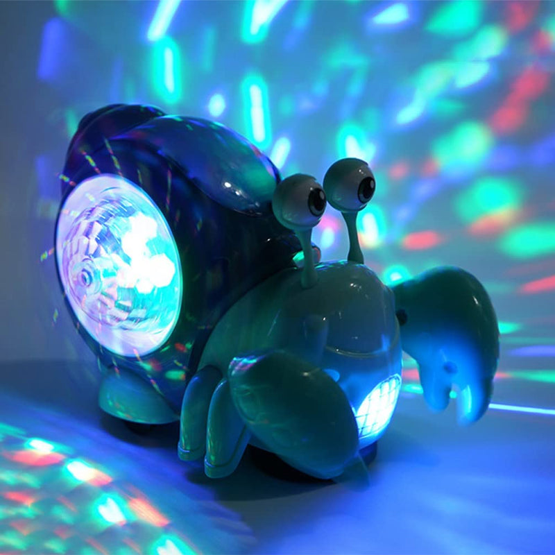 Luminous Musical Interactive Crawling Snail Toy