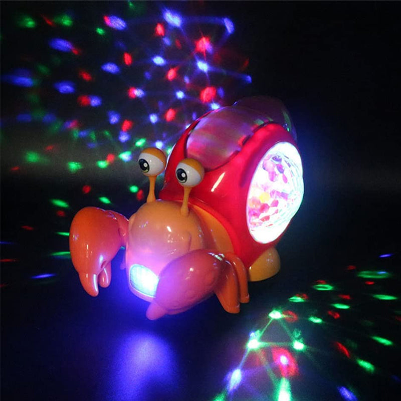 Luminous Musical Interactive Crawling Snail Toy