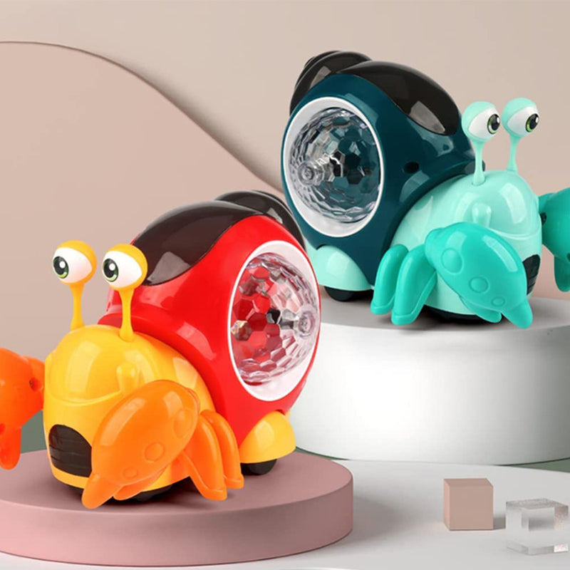 Luminous Musical Interactive Crawling Snail Toy