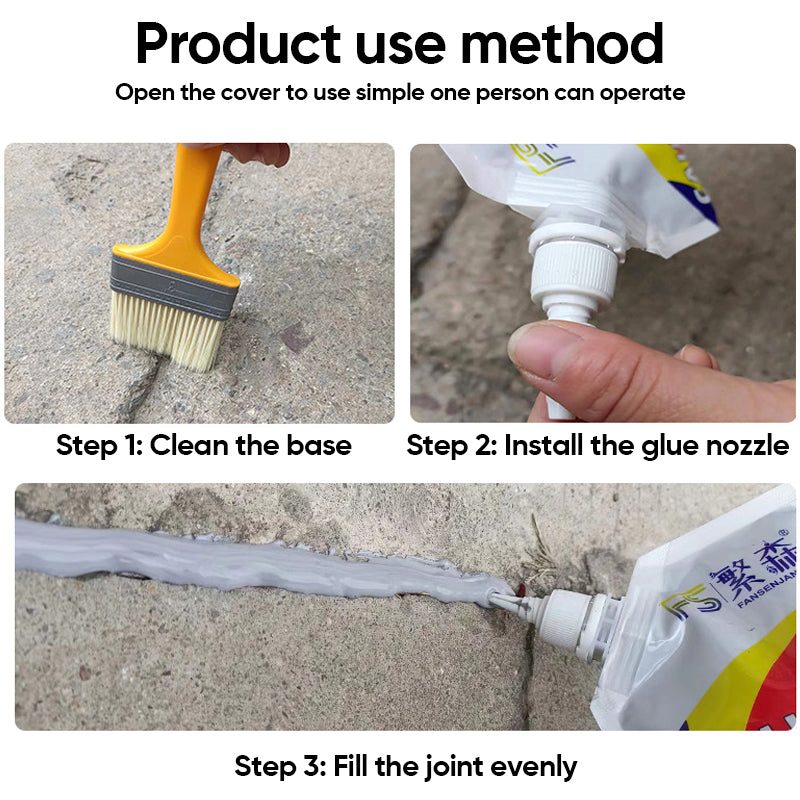 Slab Concrete Crack Waterproof Repair Sealant Regular