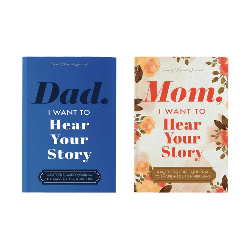 Mom, I Want to Hear Your Story - A Mother's Guided Journal To Share Her Life & Her Love