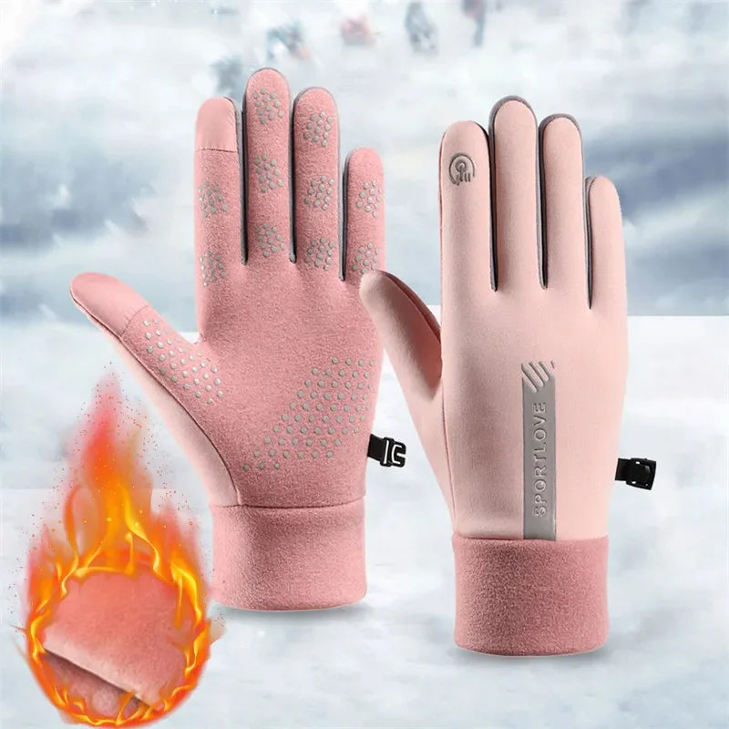 Winter Outdoor Touch Screen Thermal Gloves Unisex