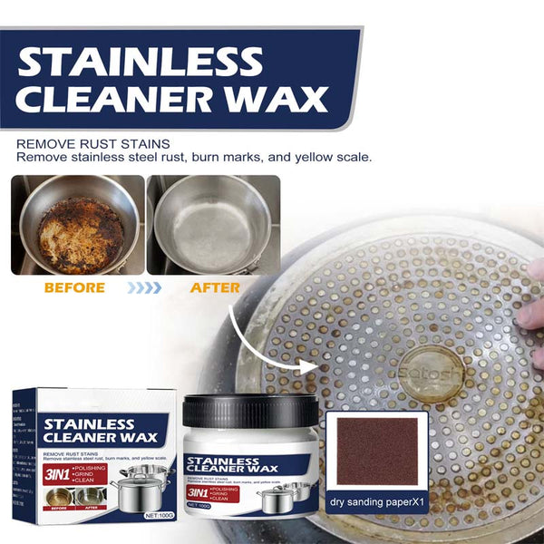 Magical Nano Stainless Steel Cleaning Paste Wax