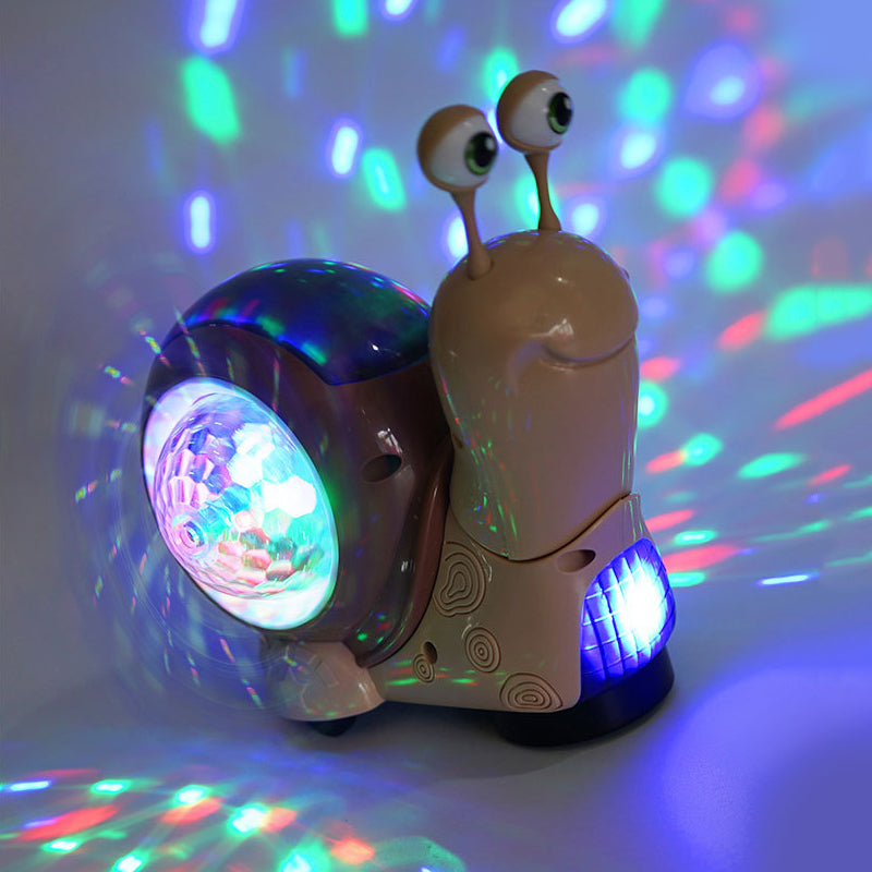 Luminous Musical Interactive Crawling Snail Toy