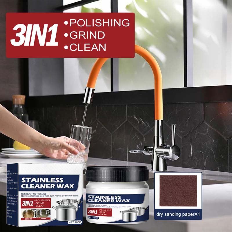 Magical Nano Stainless Steel Cleaning Paste Wax