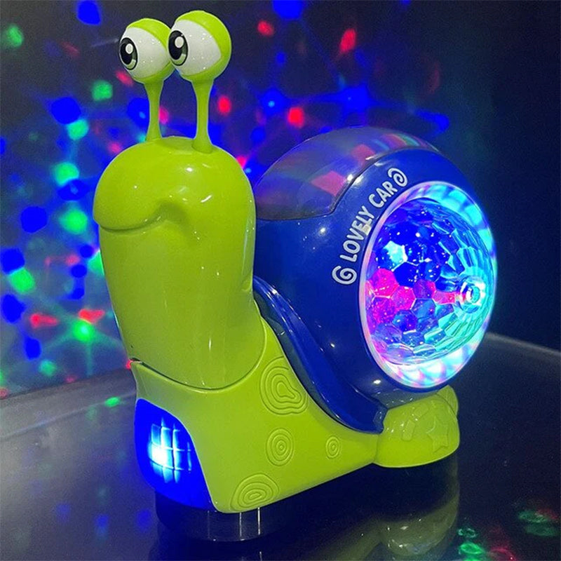 Luminous Musical Interactive Crawling Snail Toy