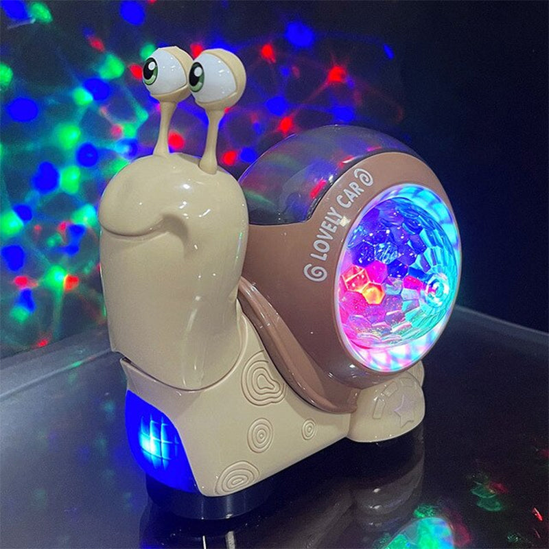 Luminous Musical Interactive Crawling Snail Toy