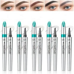 3D Waterproof  Microblading Eyebrow Pen with 4 Fork Tip