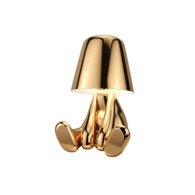 Golden Little Man Touch LED Table Lamp