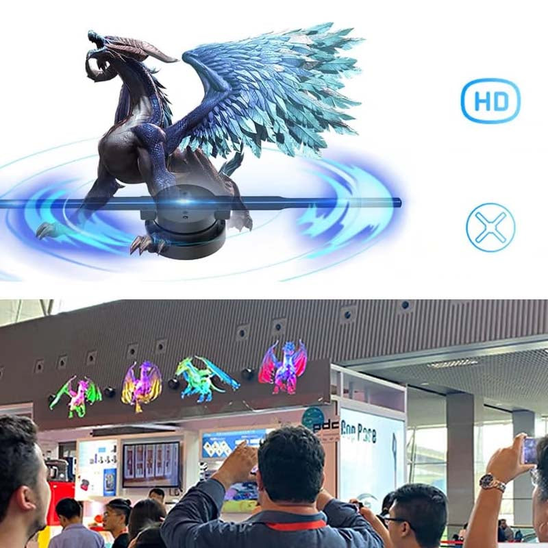 3D Hologram LED Fan Projector