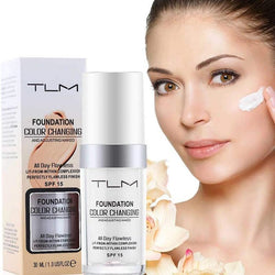 TLM Flawless Colour Changing Warm Skin Tone Long Lasting Foundation