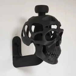 3D Skull Helmet Display Stand