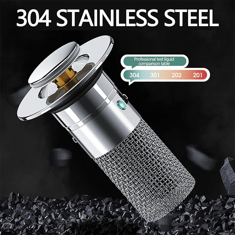 Stainless Steel Sink Drain Strainer Hair Catcher,  Bounce Floor Drain Filter