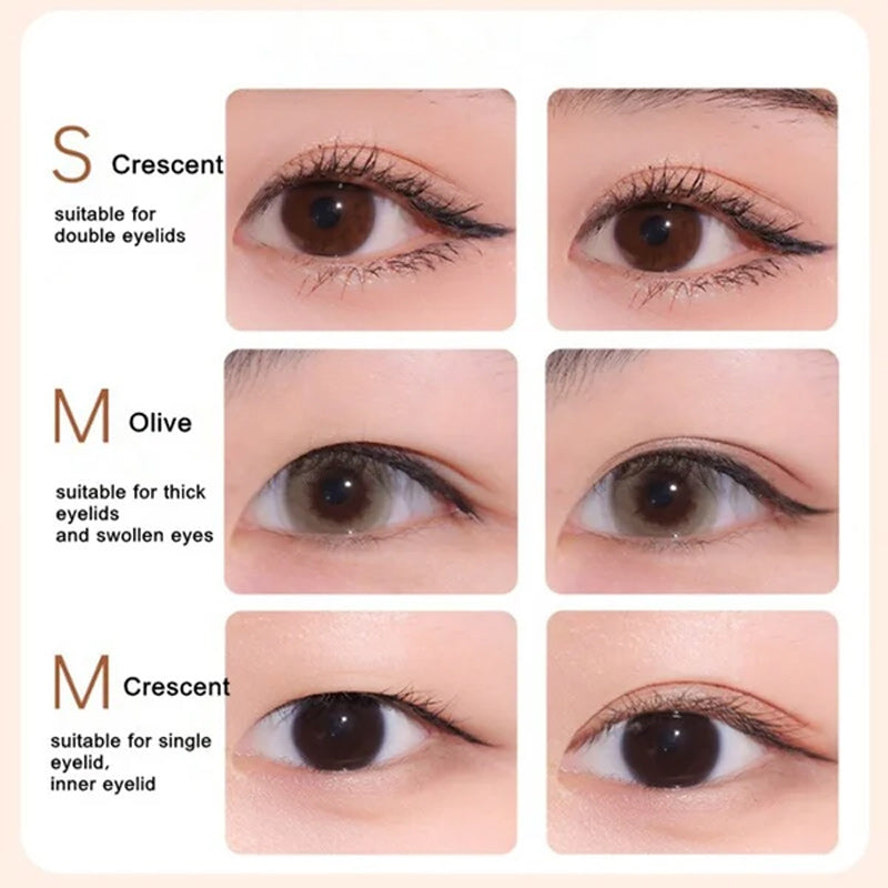 Glue-free Natural Invisible Double Eyelid Tape Stickers