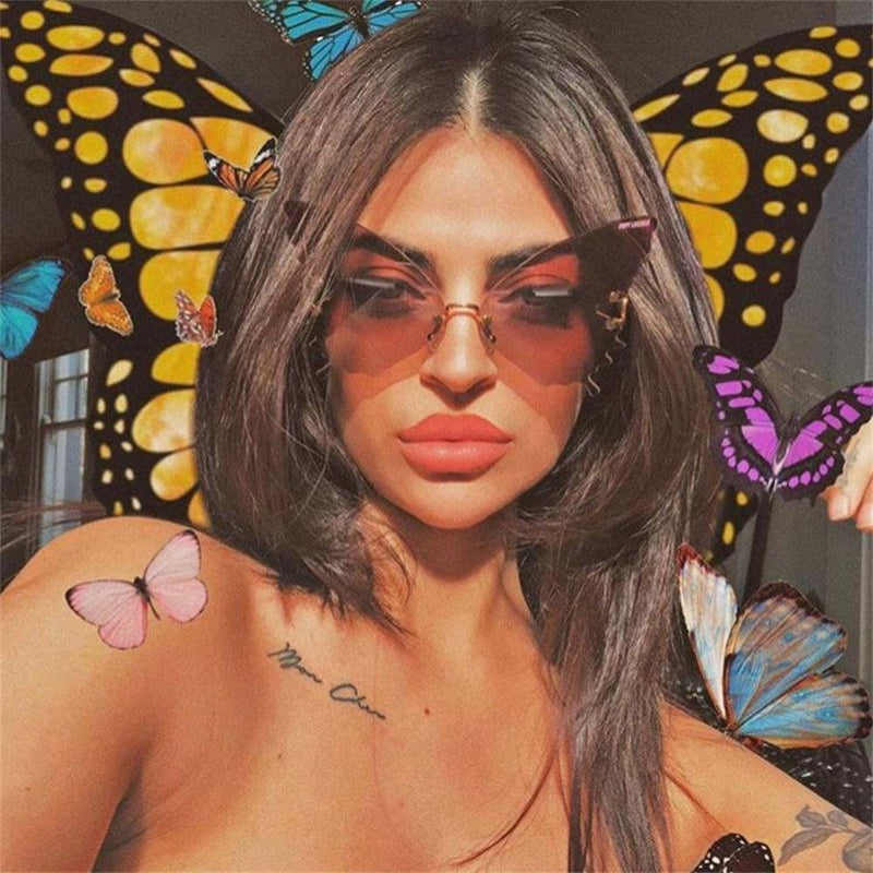 Diamond Butterfly Sunglasses