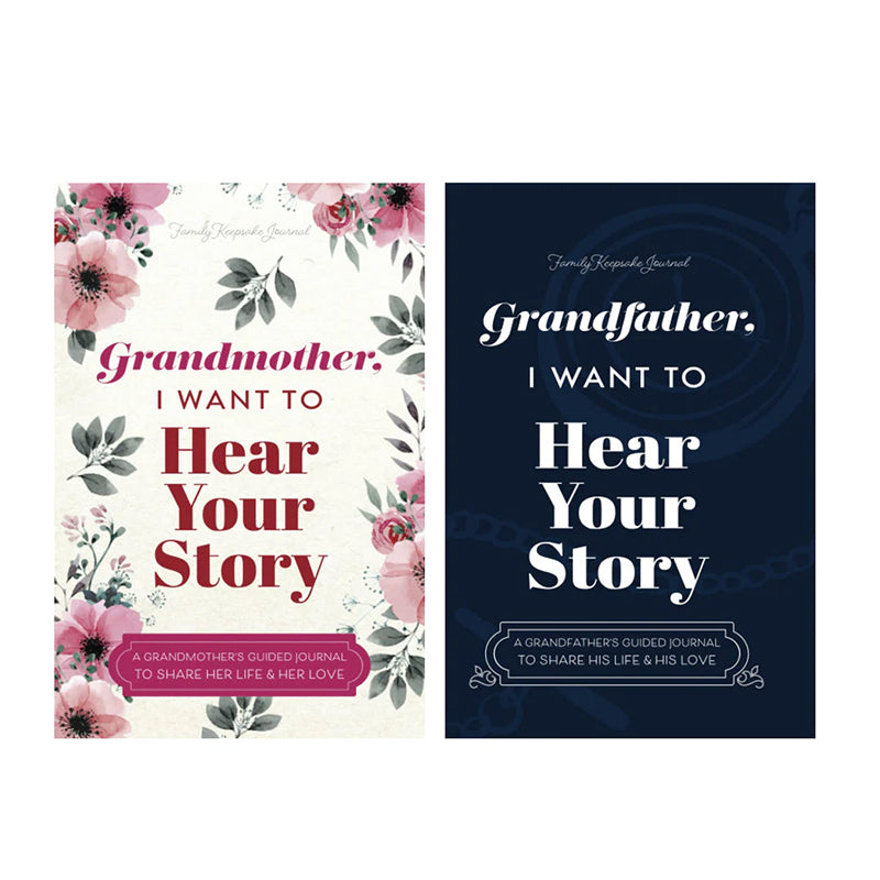 I Want to Hear Your Story-  A Grandparents' Shared Memory Journal