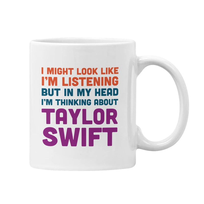 Floral Music Album Swiftea Mug