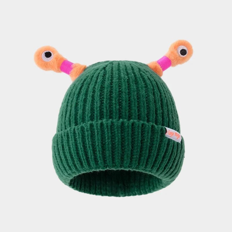 🐸Glow in the Dark Little Monster Woolly Hat🥳