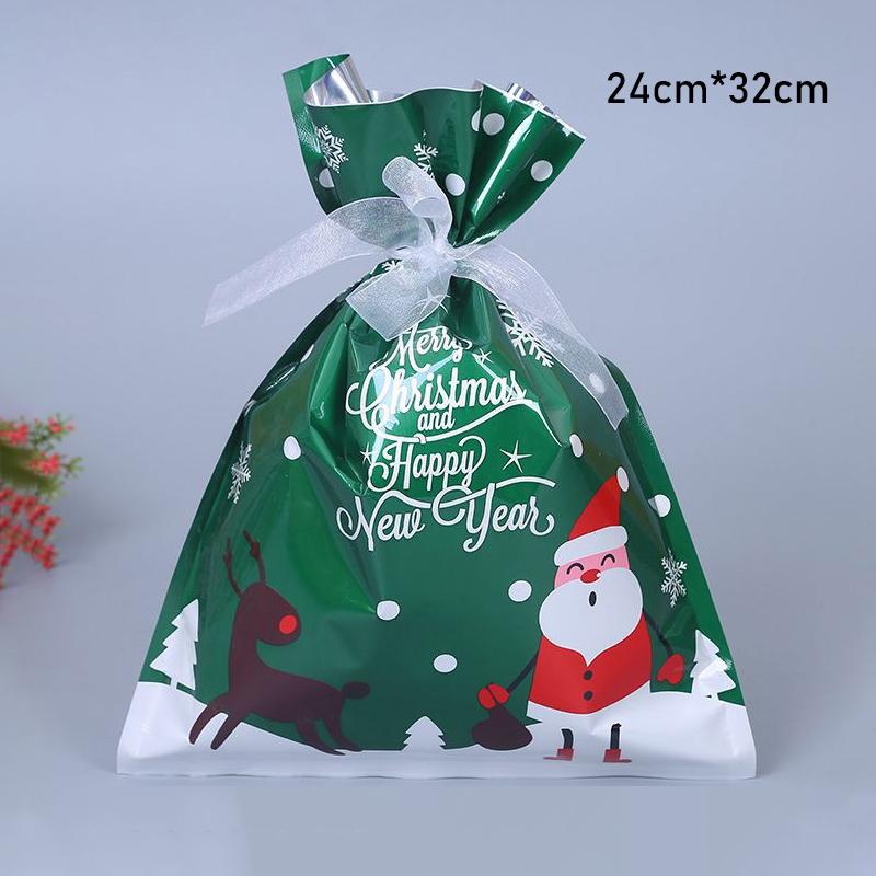 Christmas Reusable Gift Drawstring Bags