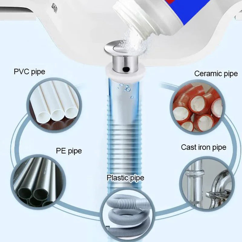 Toilet Unclogging Deodorizer, Powerful Pipe Dredging Agent