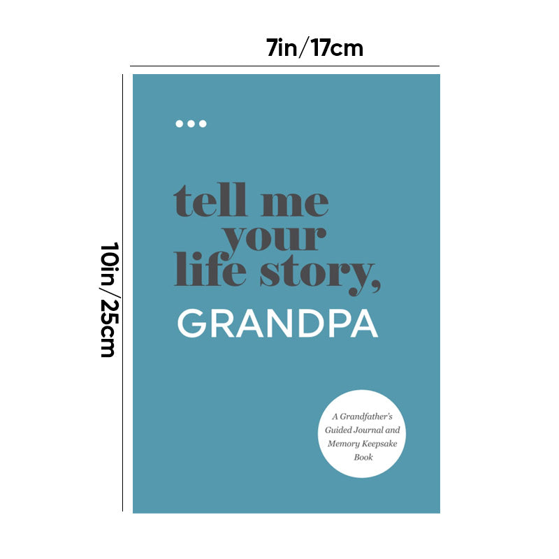 I Want to Hear Your Story-  A Grandparents' Shared Memory Journal