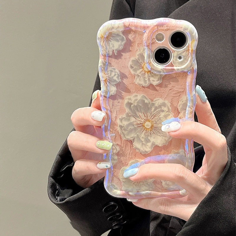 Colorful Oil Painting Exquisite Phone Case for iPhone