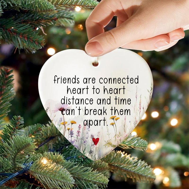 Friendship Christmas Tree Ornament, Friendship Keepsake Gift