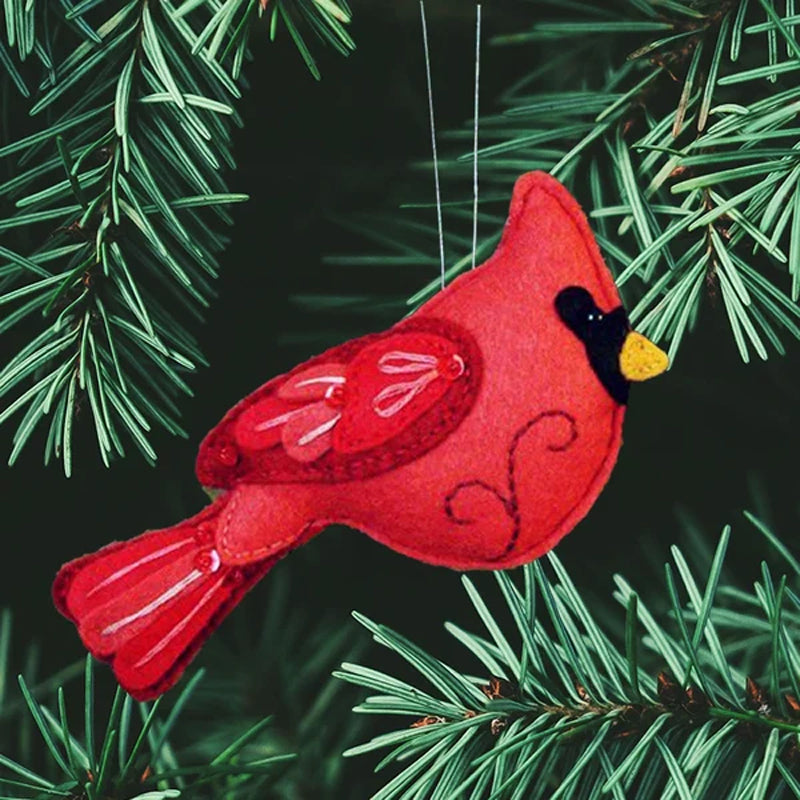 Felt Bird Ornament