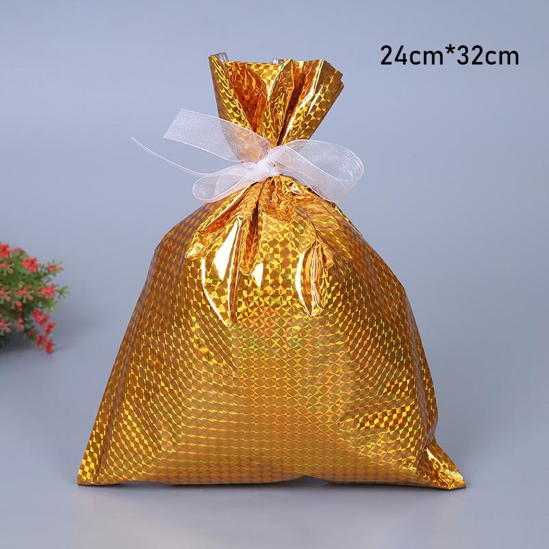 Christmas Reusable Gift Drawstring Bags