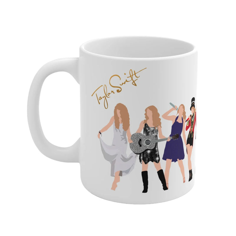 Floral Music Album Swiftea Mug